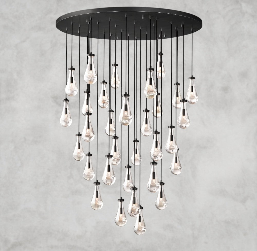 Rain Round Chandelier 18", 36", 47", 60"